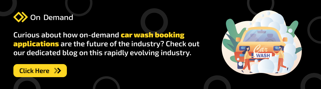 car wash app solution