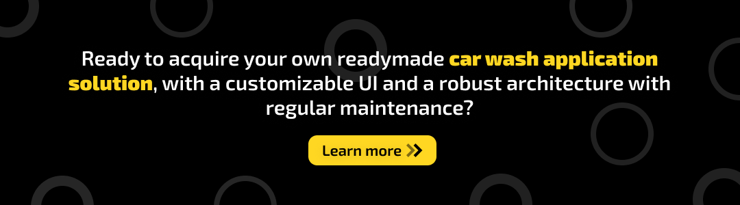 car wash app solution