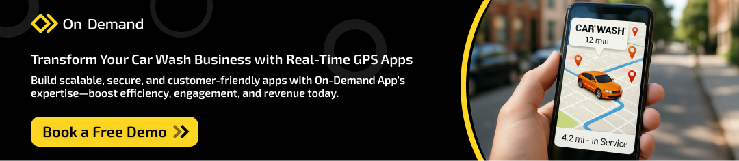 GPS Tracking App Development Real Time Solutions for Car Wash Apps