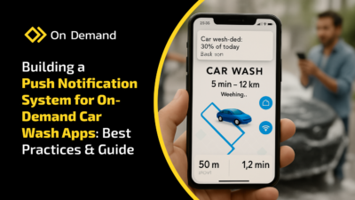 building a push notification system for on demand car wash apps best practices guide