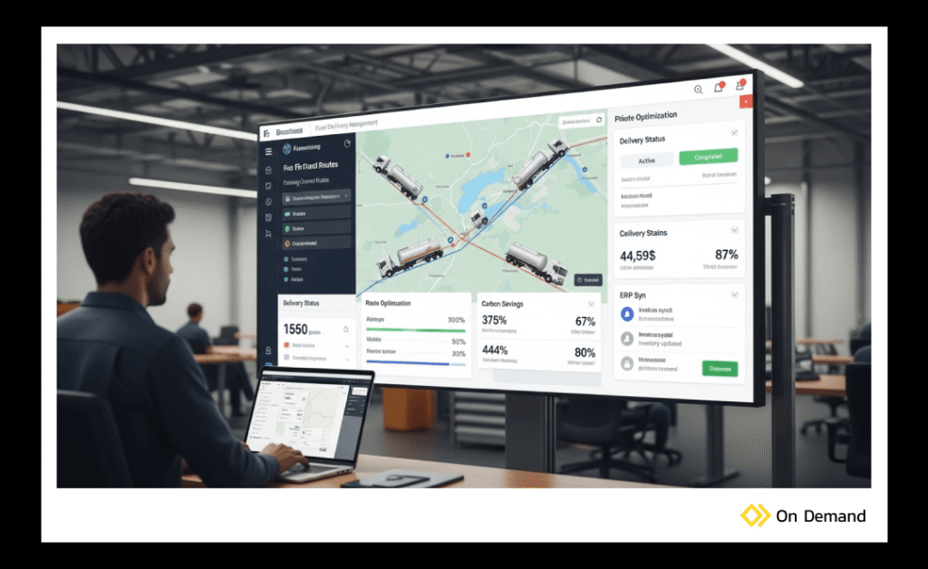 White label fuel delivery app

