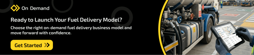 White label fuel delivery app

