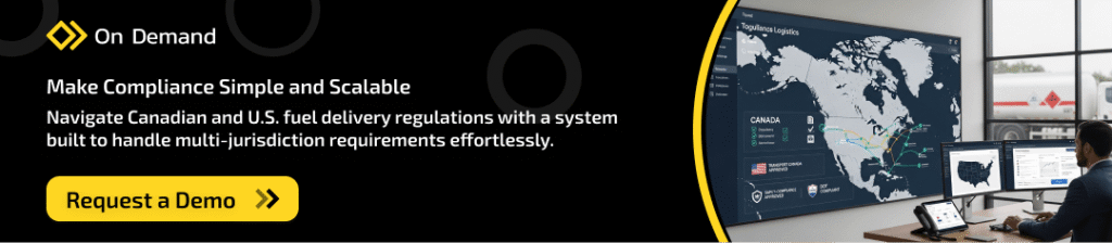 fuel delivery app compliance
