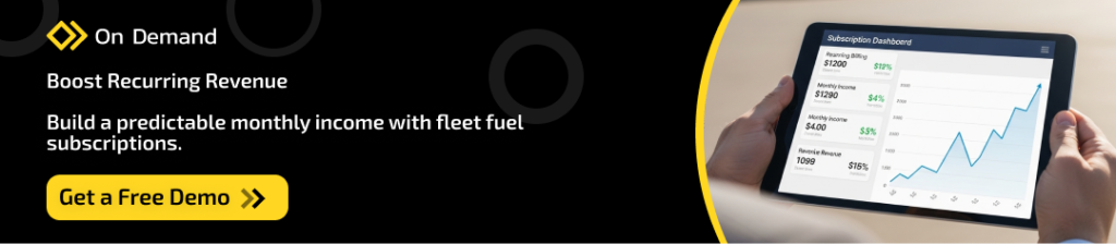 fleet fuel delivery subscription