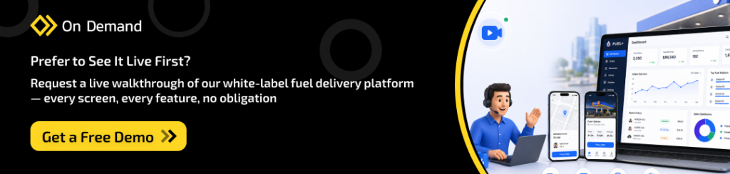 White-Label Fuel Delivery App 

