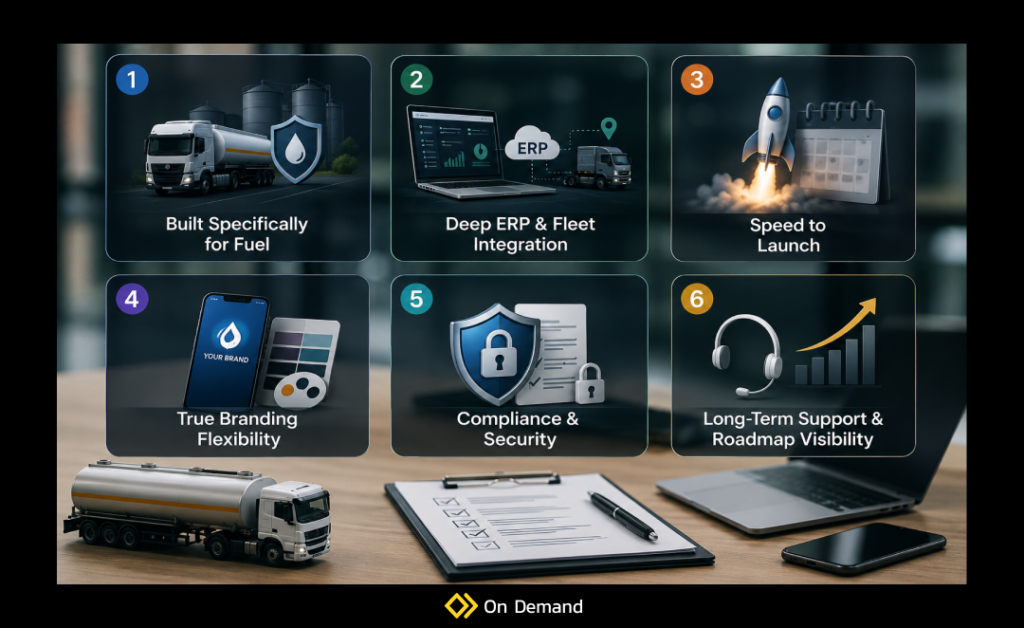 white label fuel delivery platform 

