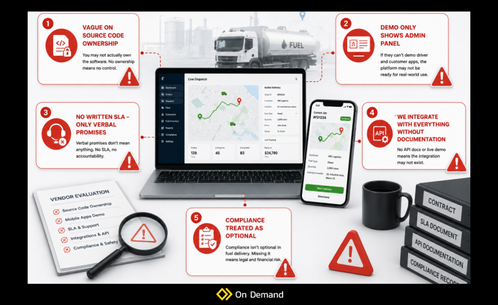fuel delivery software
